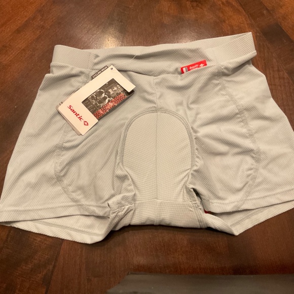 NWT Gray padded Santic New Week Women’s Underwear for biking - Picture 7 of 8